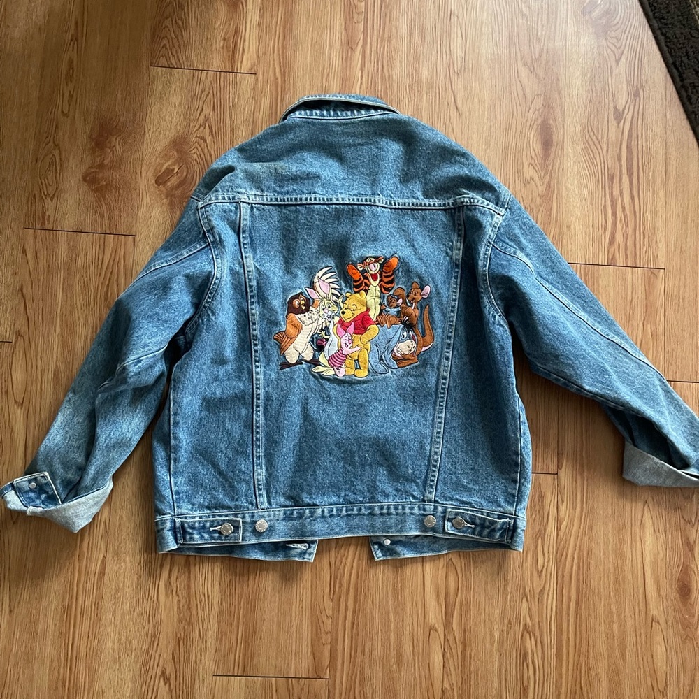 Winnie the Pooh Jean jacket.
